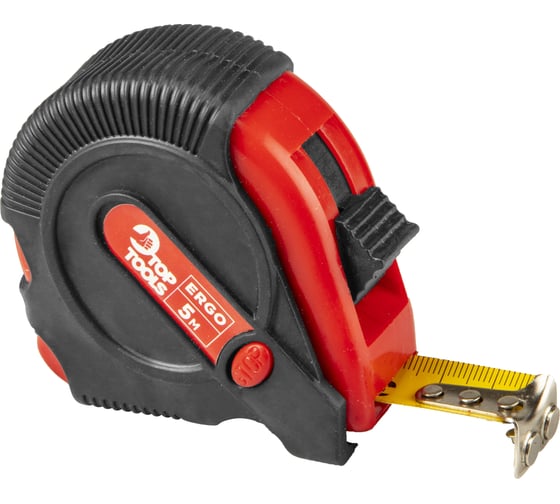 Рулетка, стальная лента 5 м x 19 мм, магнит Top Tools 27C145 1