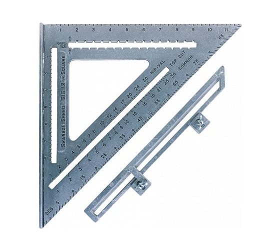 Угольник Speed Square, 12 дюймов / 304мм, с упором Swanson М00008608