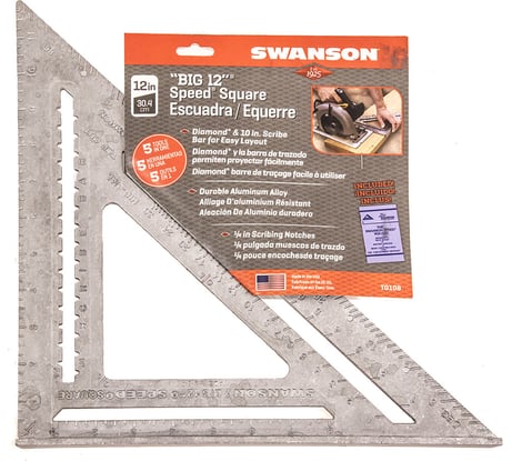 Угольник 12 дюймов / 304мм Swanson Speed Square М00004436