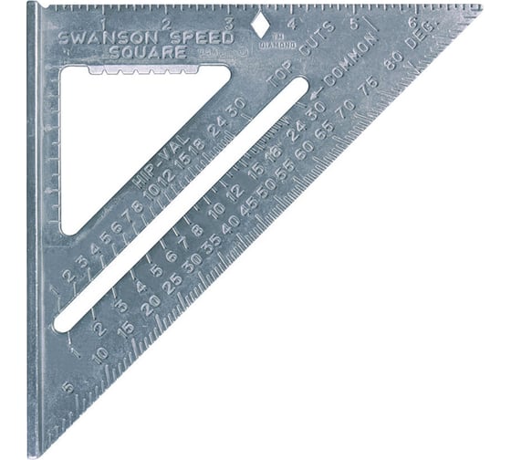 Угольник 7 дюймов / 177мм Swanson Speed Square М00004470 1