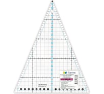 Линейка для пэчворка Gamma QRL-08 24х20 см, треугольник 45, пластик 581713