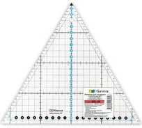 Линейка для пэчворка Gamma 20х23 см, треугольник 60, пластик QRL-09 581661
