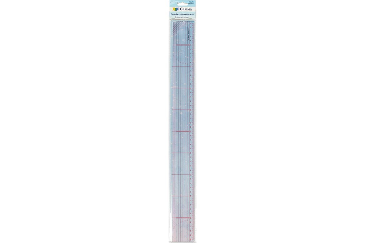 Линейка металлическая портновская 30 см. Ширина 19 мм.