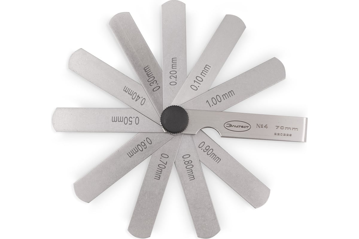 Набор щупов Элитест № 4 (0.1-1.0 мм) 00120973 - выгодная цена, отзывы ...