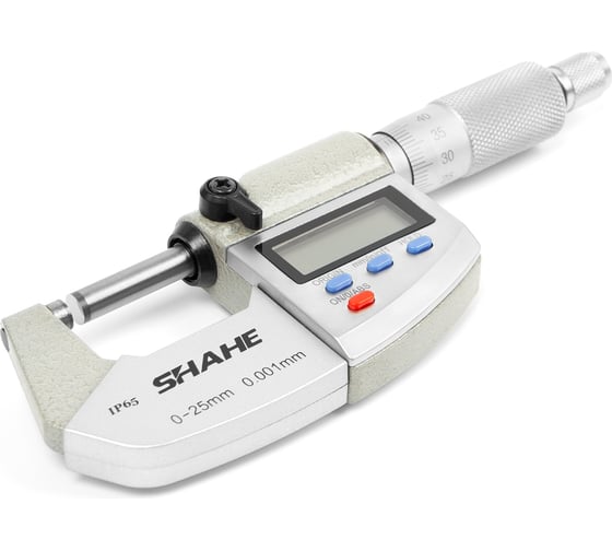 Микрометр SHAHE МКЦ- 25 0,001 электронный, (ГРСИ 92331-24) влагозащищенный IP65 1091199