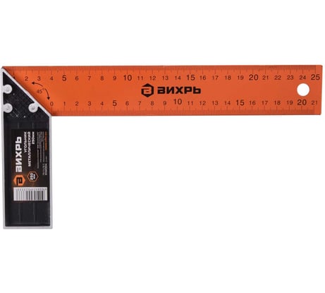 Металлический угольник 250 мм Вихрь 73/11/3/1