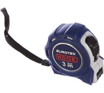 Рулетка нейлоновая двухсторонняя лента, 3 м x 16 мм EUROTEX 050117-316
