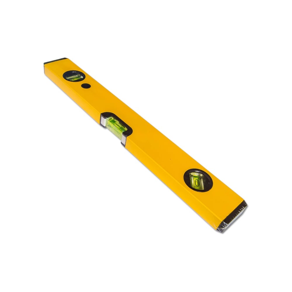 Алюминиевый магнитный уровень 3 глазка фрезерованный 400 мм EUROTEX ...