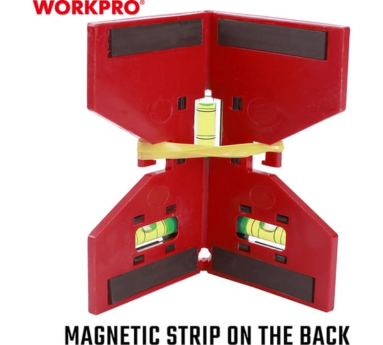 Угловой магнитный уровень WORKPRO WP262029