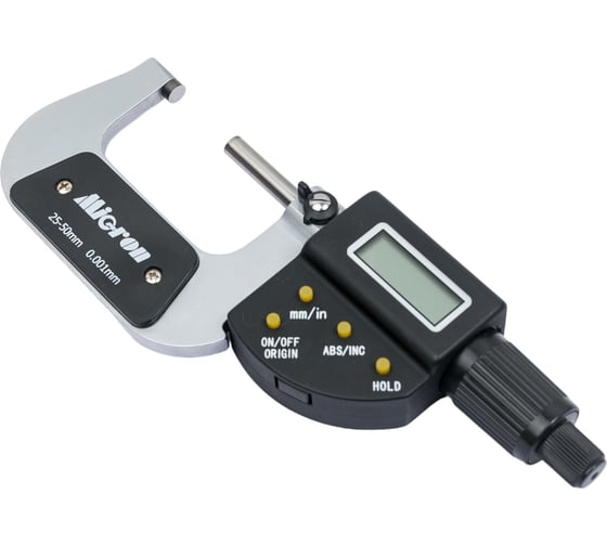 Микрометр Micron МКЦ- 50 0,001 электронный 4-кн. IP54 (ГРСИ №77991-20) 637955