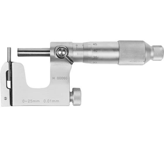 Микрометр SHAN МКУ- 25 0,01 с плоской пяткой (ГРСИ №75427-19) 862861 1