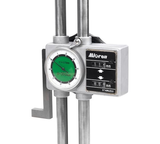 Штангенрейсмас Micron ШРК- 300 0,01 с круг.шкалой 362731