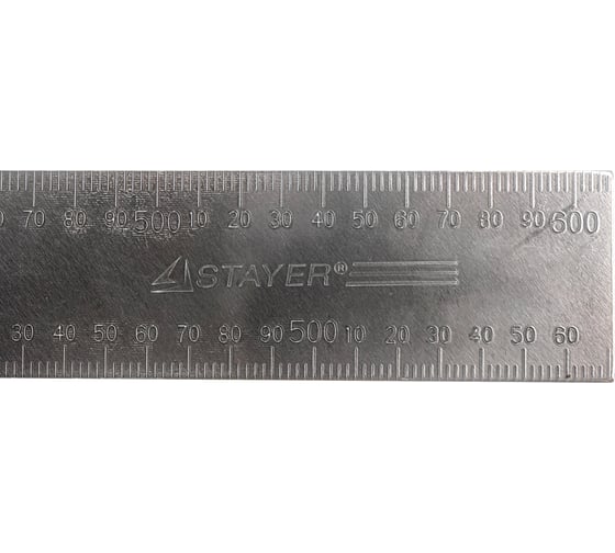 Столярный цельнометаллический угольник STAYER, 400х600мм 34342-60