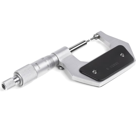 Микрометр с мал.изм.губ. SHAN МК-МП- 25 0.01 450358