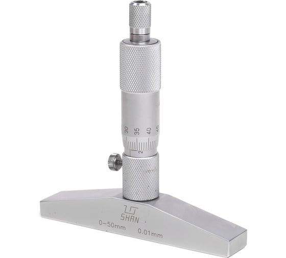 Микрометрический глубиномер SHAN ГМ- 50 0.01 351301