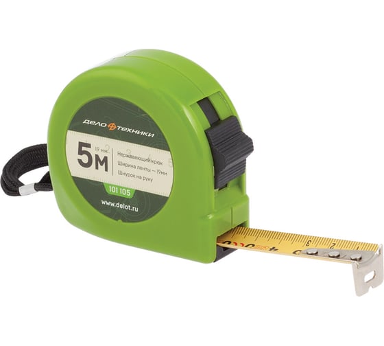 Рулетка Дело техники 5мх19мм 101105 1