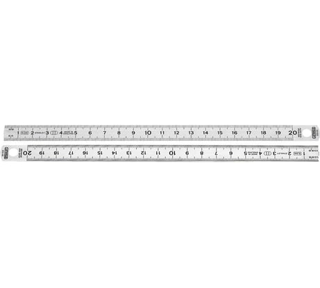 Линейка из нержавеющей стали Stanley 200мм 1-35-522