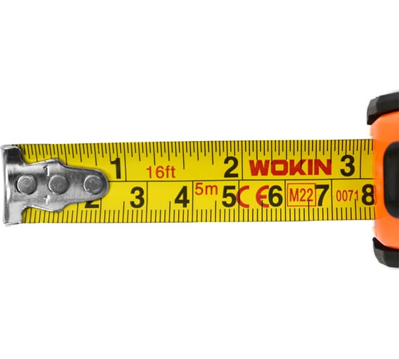Строительная рулетка Wokin 5 м, 19 мм 1352819