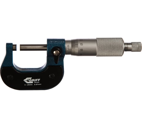 Микрометр МК 25-1 ГОСТ 6507-90 GRIFF D117503