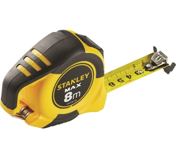 Измерительная магнитная рулетка Stanley MAX 8м STHT0-36118