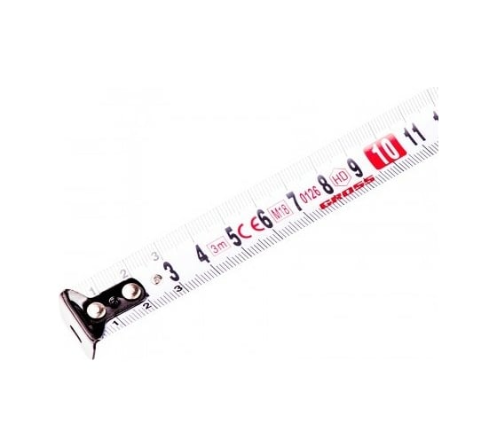 Рулетка Komfortabel, 3 м х 19 мм обрезиненный корпус GROSS 32560 ...