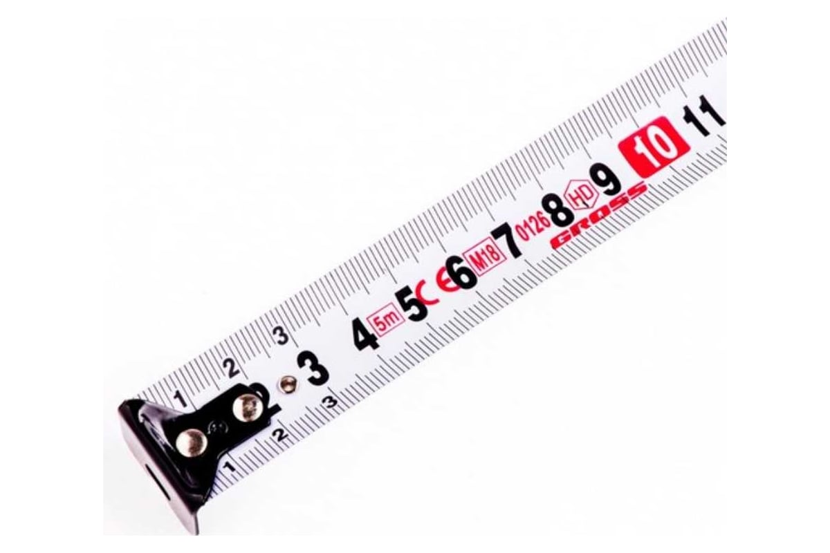 Рулетка Komfortabel, 5 м х 25 мм обрезиненный корпус GROSS 32562 ...