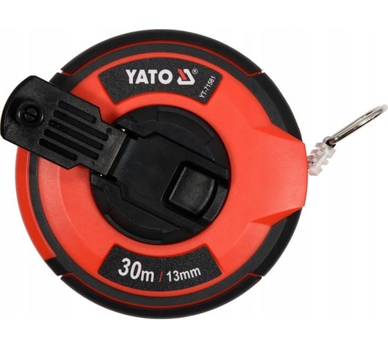 Мерная лента YATO стальная, 30 м, 13 мм YT-71581