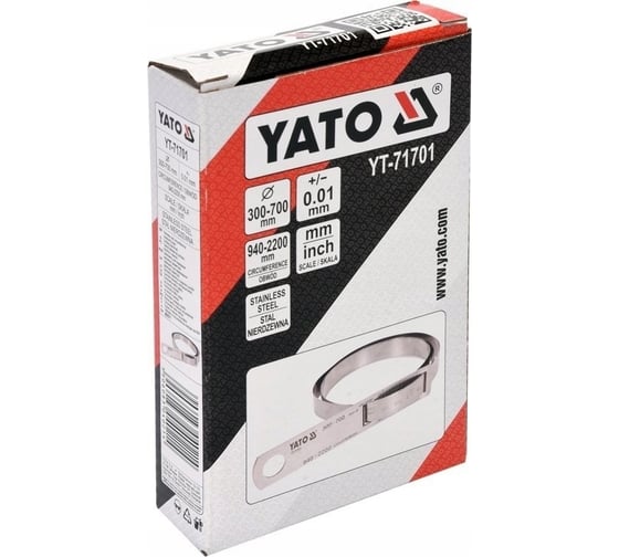 Циркометр YATO для изм. длины окруж. и диам. YT-71701 371471701 092 1