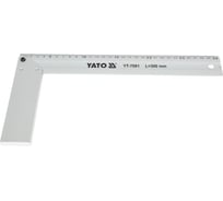 Столярный угольник YATO алюминиевый, 300 мм YT-7081
