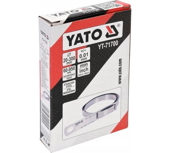 Циркометр YATO для изм. длины окруж. и диам. YT-71700 371471700 092 1
