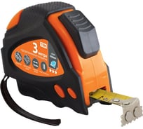 Рулетка TDM ELECTRIC Алмаз 3 м, 16 мм, тройная фиксация, автостоп SQ1018-0109