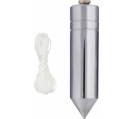 Цилиндрический отвес (400 г, шнур 5 м) MATRIX 84889