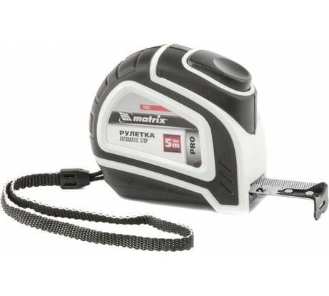 Рулетка MATRIX Autostop 5 м х 19 мм 32551
