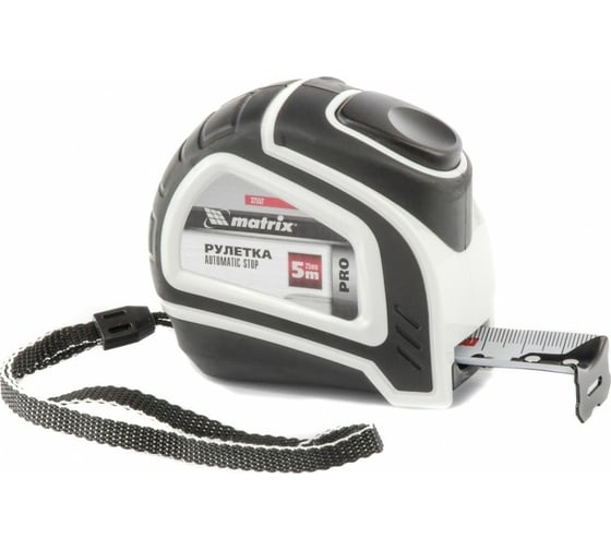 Рулетка MATRIX Autostop 5 м х 25 мм 32552 1