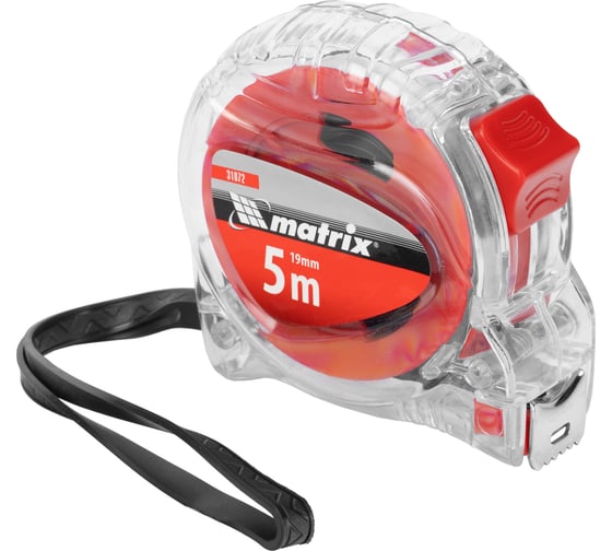 Рулетка MATRIX Crystal 5 м х 19 мм 31072