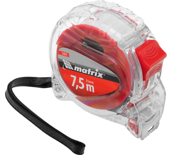 Рулетка MATRIX Crystal 7,5 м х 25 мм 31074
