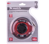 Геодезическая рулетка MATRIX 30 м х 12,5 мм 31281