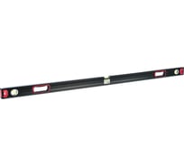 Алюминиевый усиленный фрезерованный уровень MATRIX 3 глазка, 1500 мм 34365