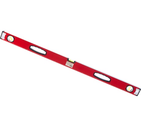 Алюминиевый фрезерованный уровень MATRIX 3 глазка, рукоятки, 1000 мм 34203