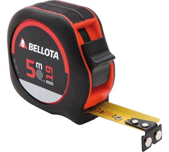 Рулетка Bellota 5 м, с магнитным крючком 50011M5 1