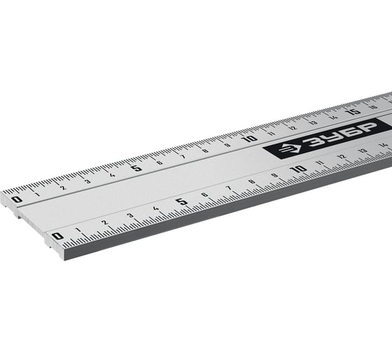 Усиленная алюминиевая линейка ЗУБР Апл 1 м 34384-100