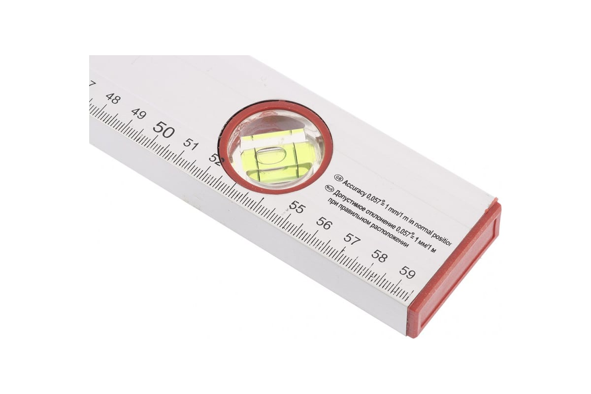 Алюминиевый уровень SPARTA 600 мм, 3 глазка, линейка 331235 - выгодная  цена, отзывы, характеристики, фото - купить в Москве и РФ