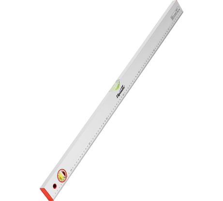 Алюминиевый уровень SPARTA 800 мм, 2 глазка, линейка 35108