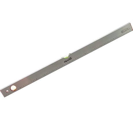 Алюминиевый уровень SPARTA 800 мм, 2 глазка, линейка 35108