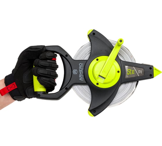 Измерительная фиберглассовая лента Armero 50 м AI11-051/A112/051