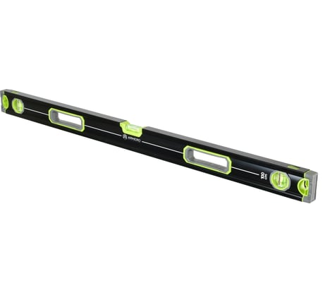 Усиленный уровень Armero 100 см A137/100, 3 глазка, магнит, рукоятки