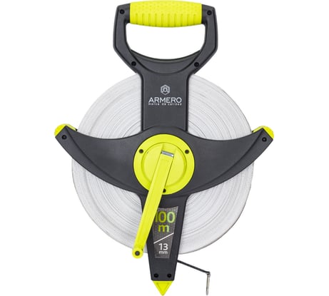 Измерительная фиберглассовая лента Armero 100 м AI11-100/A112/100