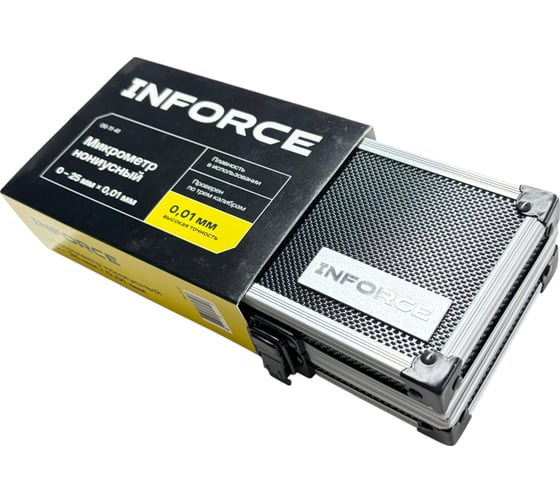 Микрометр 0-25мм*0.01мм Inforce 06-11-41