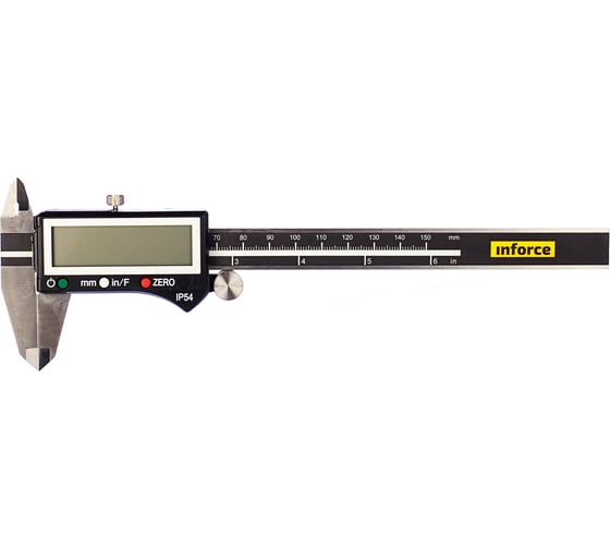 Цифровой штангенциркуль 0-150мм Inforce 06-11-39 - выгодная цена, отзывы, характеристики, фото - купить в Москве и РФ