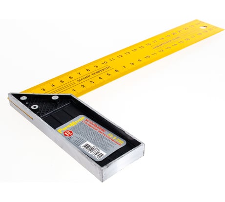 Столярный металлический угольник 250 мм РемоКолор 15-3-250